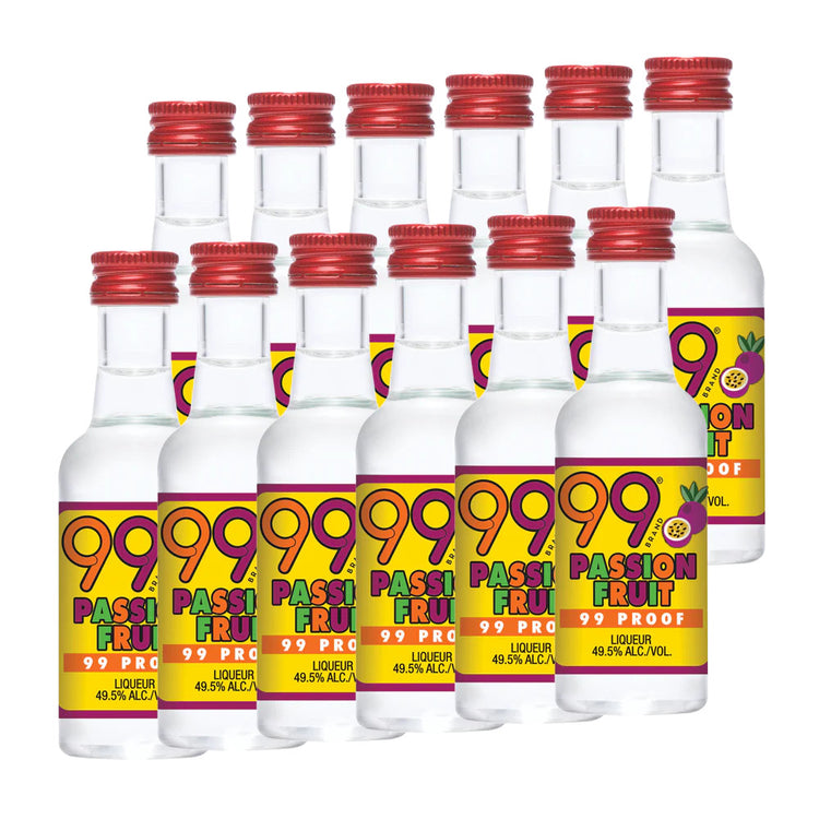 99 Brand Shots Passion Fruit 50ml 12pk