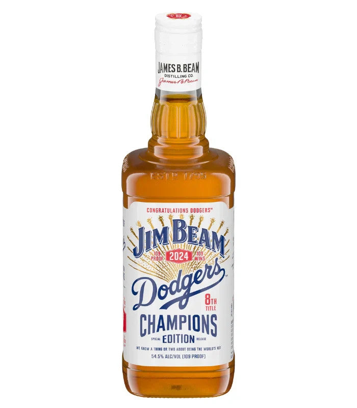 Jim Beam Dodgers Champions Edition Bourbon Whiskey 750ml