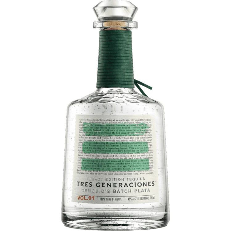 Tres Generaciones® Cenobio's Batch Plata 750ml