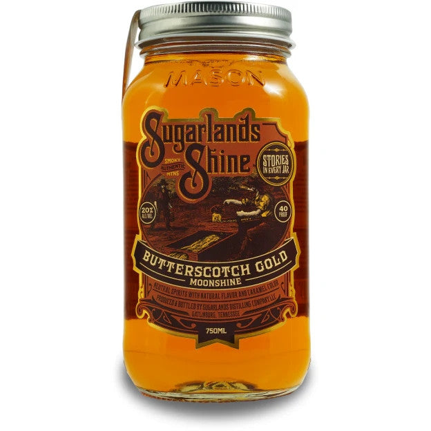 Sugarlands Shine Butterscotch Gold Moonshine 750ml