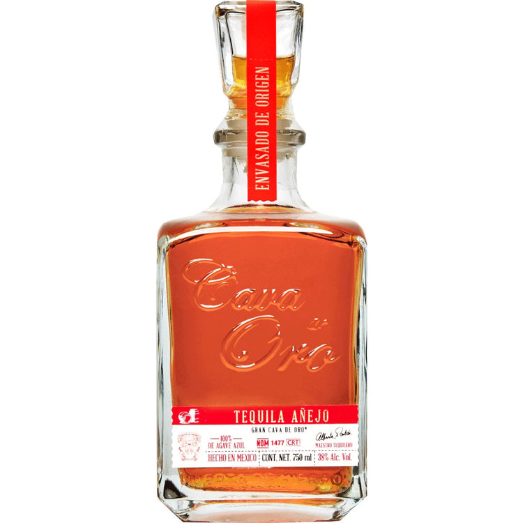 Cava De Oro Tequila Anejo 750ml