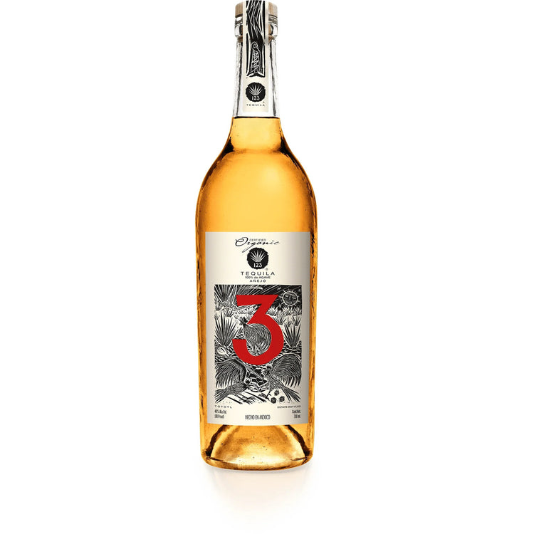 123 Organic Añejo Tres Tequila 750ml