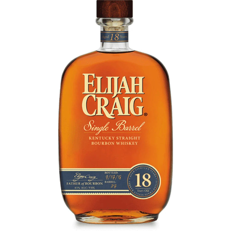 Elijah Craig® 18 Year Old Single Barrel 750ml