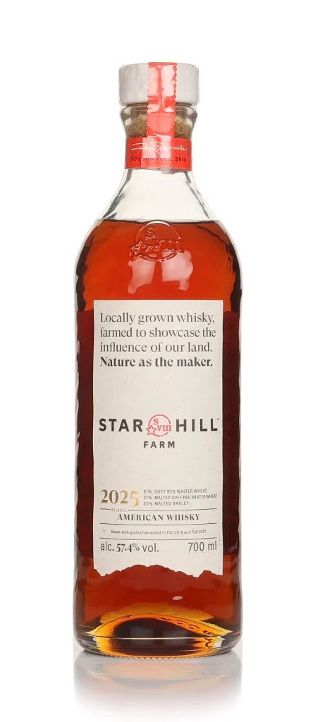 Star Hill Farm 2025 American Wheat Whiskey 750ml